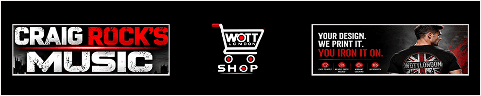 Craig Rock's Music, WottLondon Shop and Transfer Designs