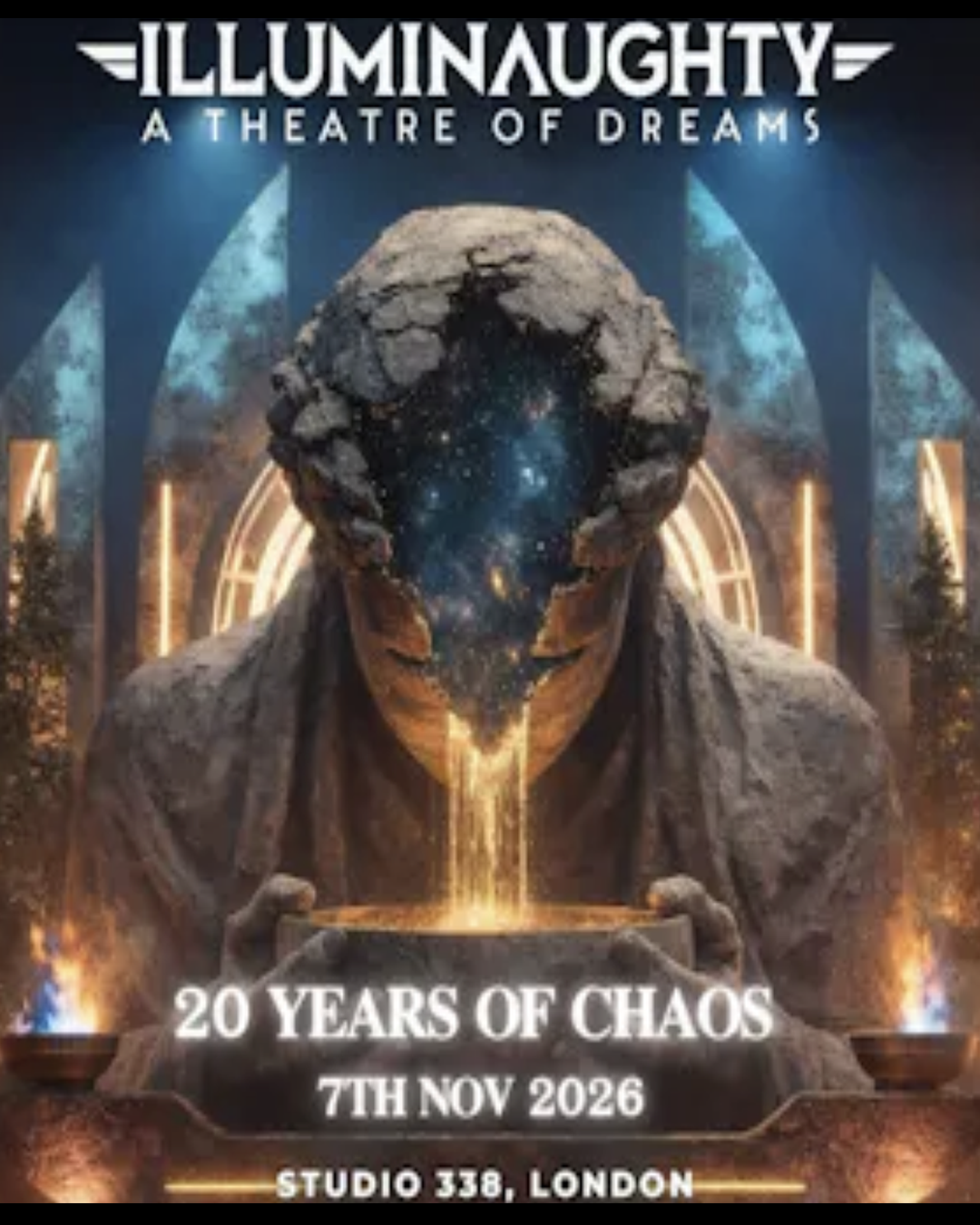 IllumiNaughty: 20 Years of Chaos with Vini Vici at Studio 338 London on Saturday 7 November 2026
